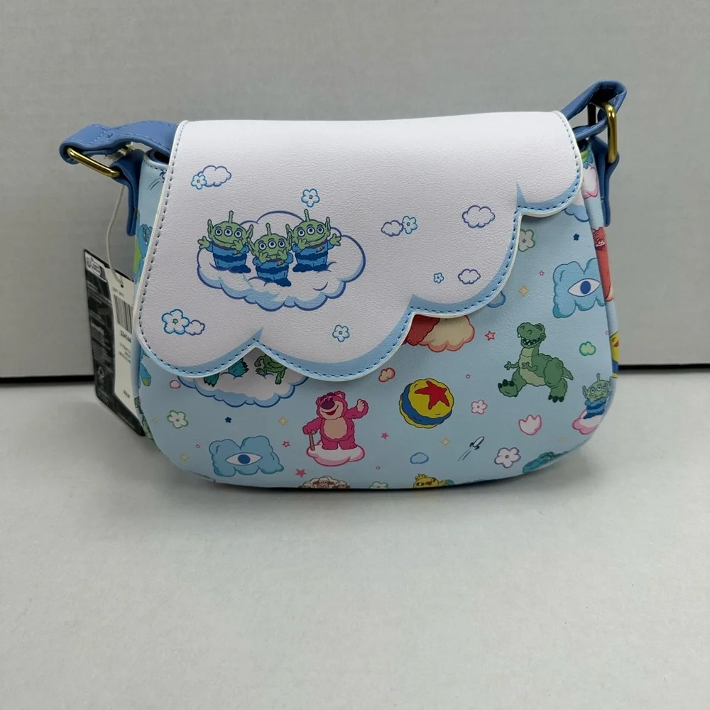 Loungefly Disney Pixar Characters Clouds Crossbody Bag